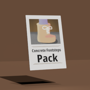 Concrete Footstep Pack