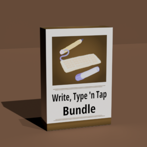 Write, type 'n tap Bundle